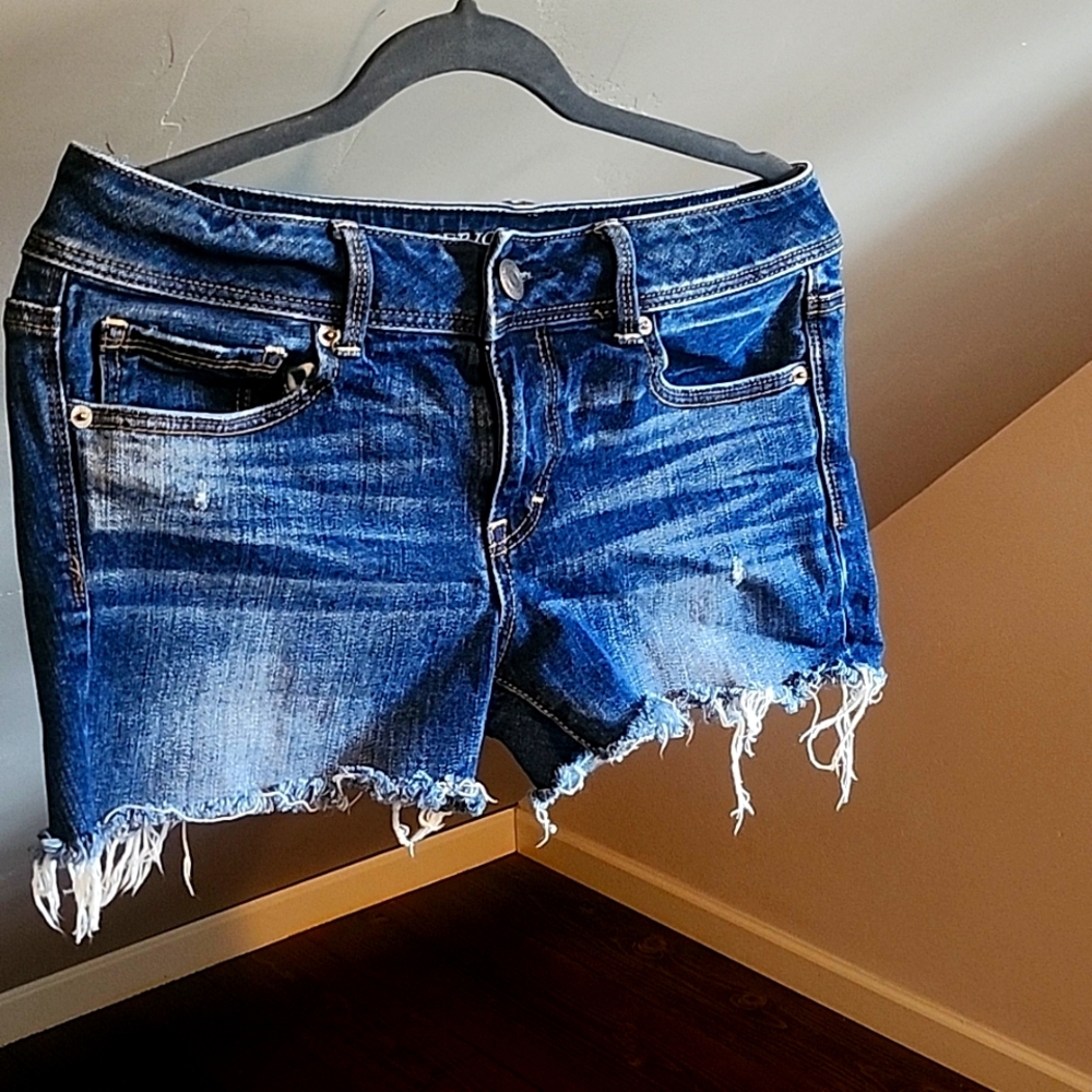 American Eagle Outfiters blue jeans shorts